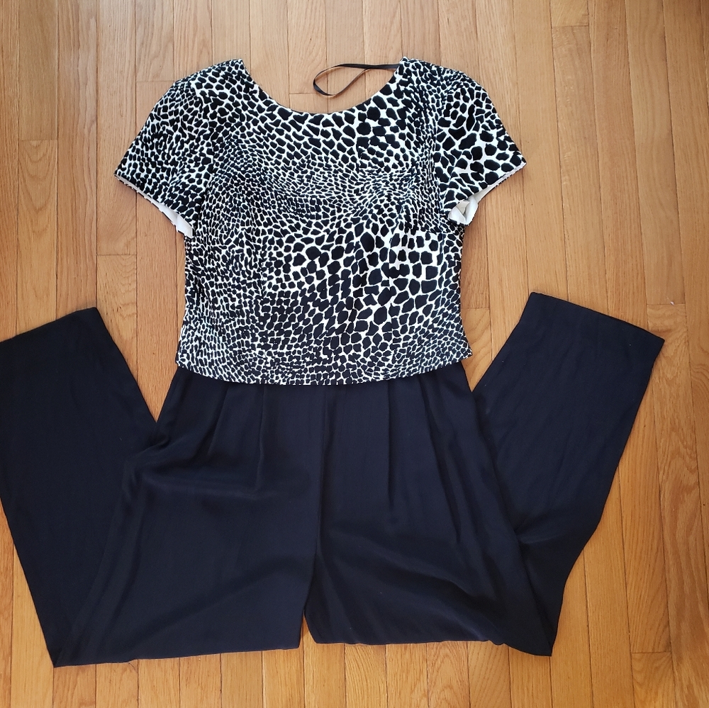 Vintage 1990's Liz Claiborne Pantsuit Size 10P
